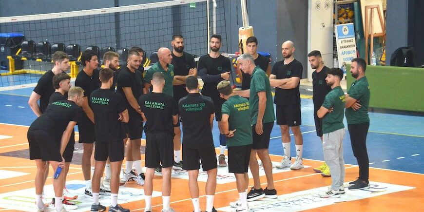 Οι πρώτες οδηγίες από τον coach Χατζηαντωνίου