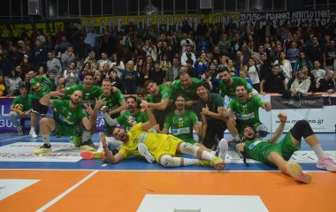 Στιγμιότυπο από τον αγώνα Α.Ο. Καλαμάτα 1980 Affidea - Ολυμπιακός Σ.Φ.Π. ΟΝΕΧ: 3-2 (16/11/2025)