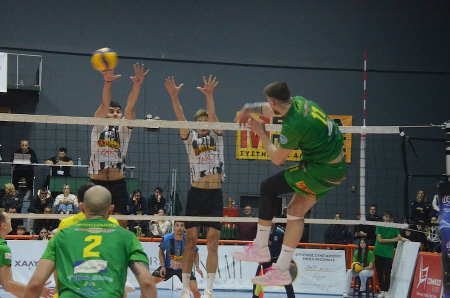 Στιγμιότυπο από τον αγώνα Α.Ο. Καλαμάτα 1980 Affidea - ΟΦΗ: 2-3 (25/01/2026)