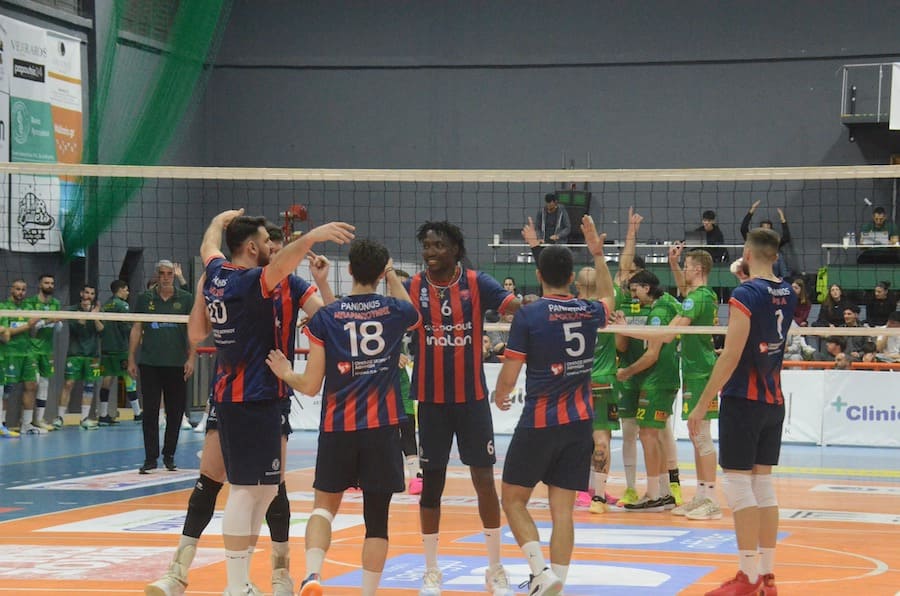 Στιγμιότυπο από τον αγώνα Α.Ο. Καλαμάτα 1980 Affidea - Πανιώνιος Γ.Σ.Σ.: 2-3 (25/02/2026)