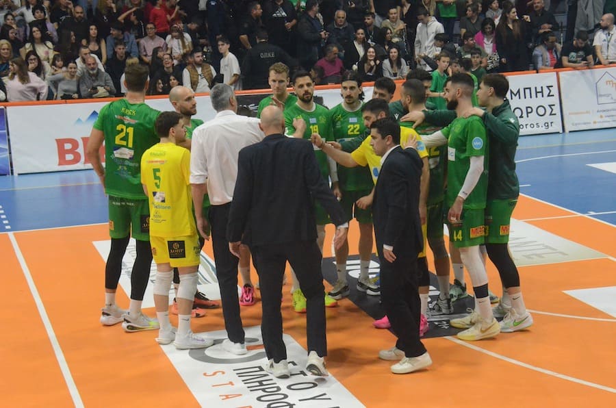 Στιγμιότυπο από τον αγώνα Α.Ο. Καλαμάτα 80 Affidea - Παναθηναϊκός Α.Ο.: 0-3 (08/03/2026)